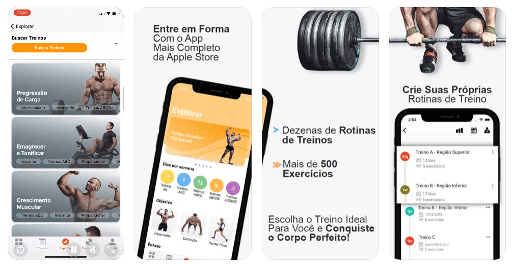 Diversidade de Treinos